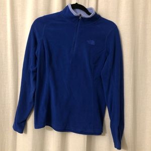 The North Face womens size small quater zip fleece.